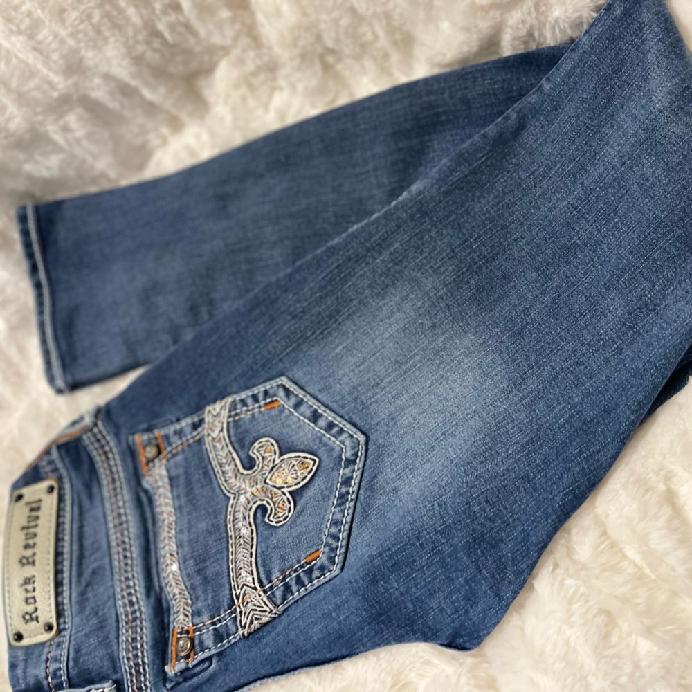 EUC Rock Revival Jeans Size 28 Skinny